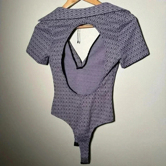 NWOT ZARA BODYSUIT WITH CUTOUT BACK XS - Picture 4 of 6